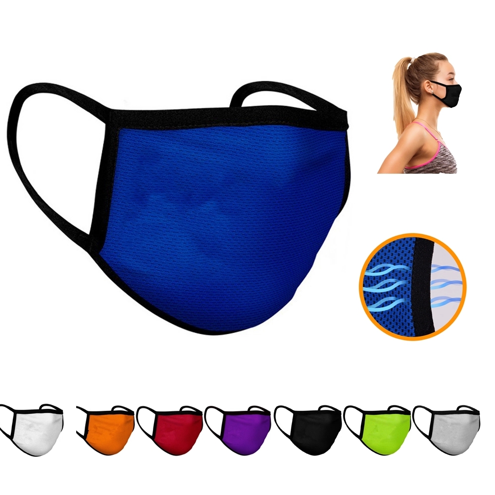 2-Ply Deluxe Cooling Fabric Face Mask 2