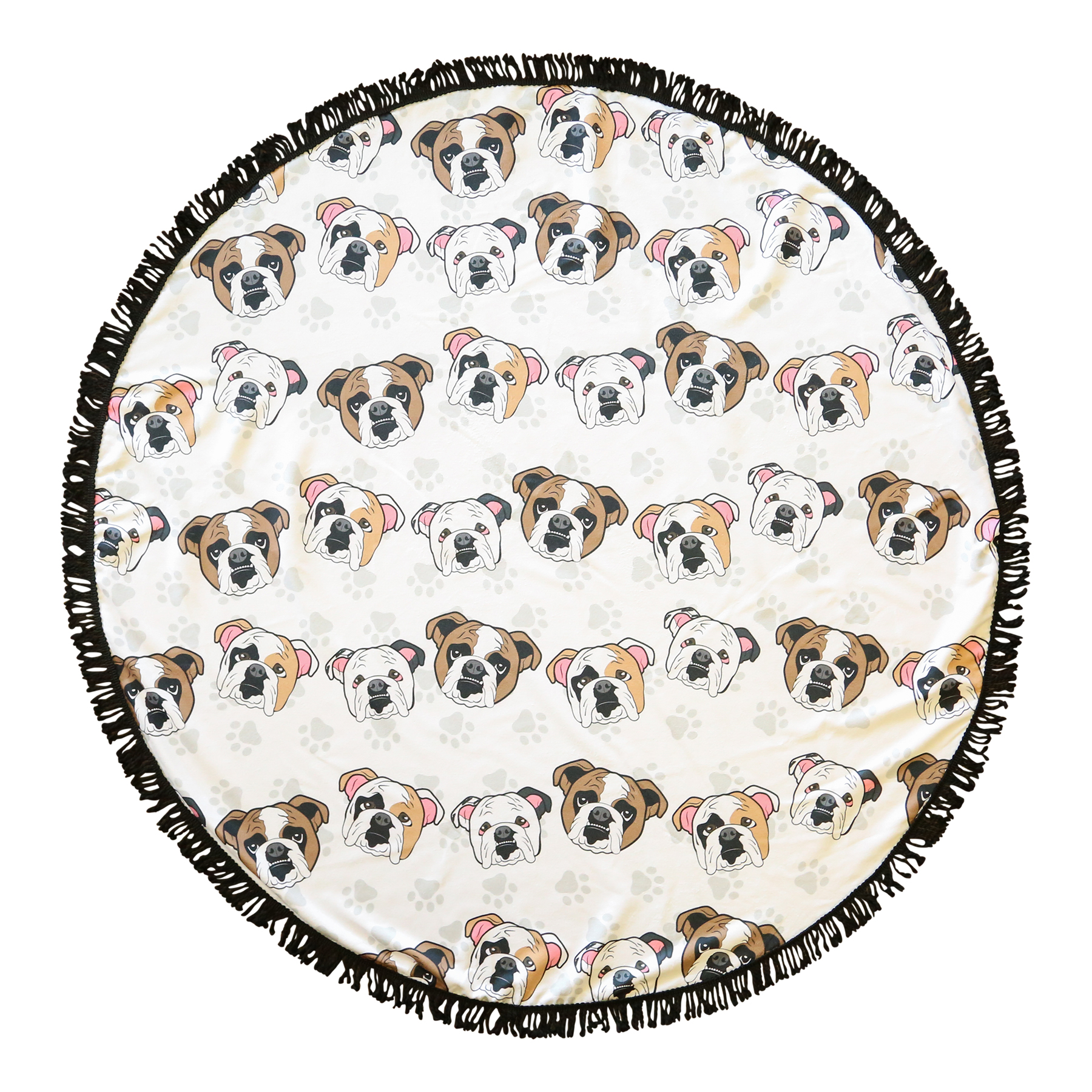 Round Towel With Fringe 2