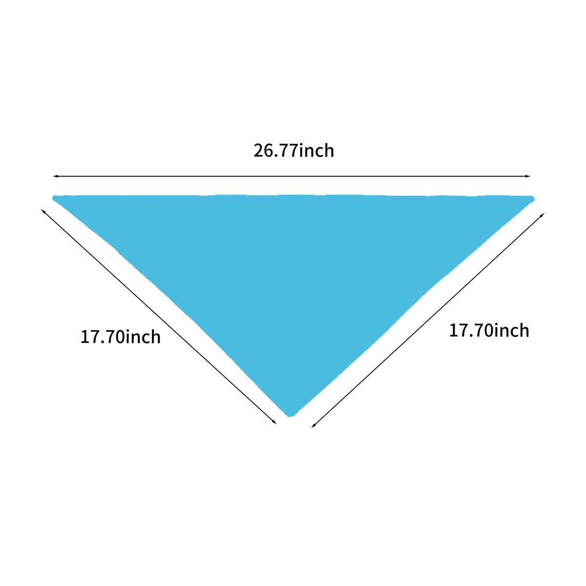 Adjustable Dog Bandana in Triangular Shape 10