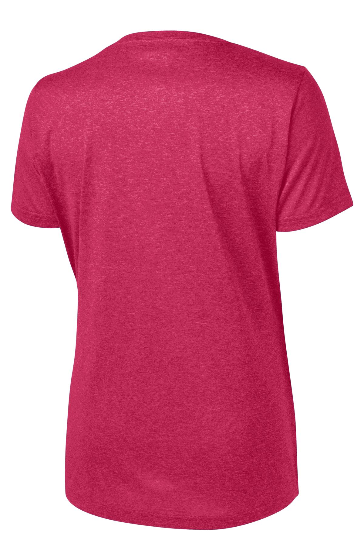 Sport-Tek Women's Heather Contender Scoop Neck Tee. LST360 59