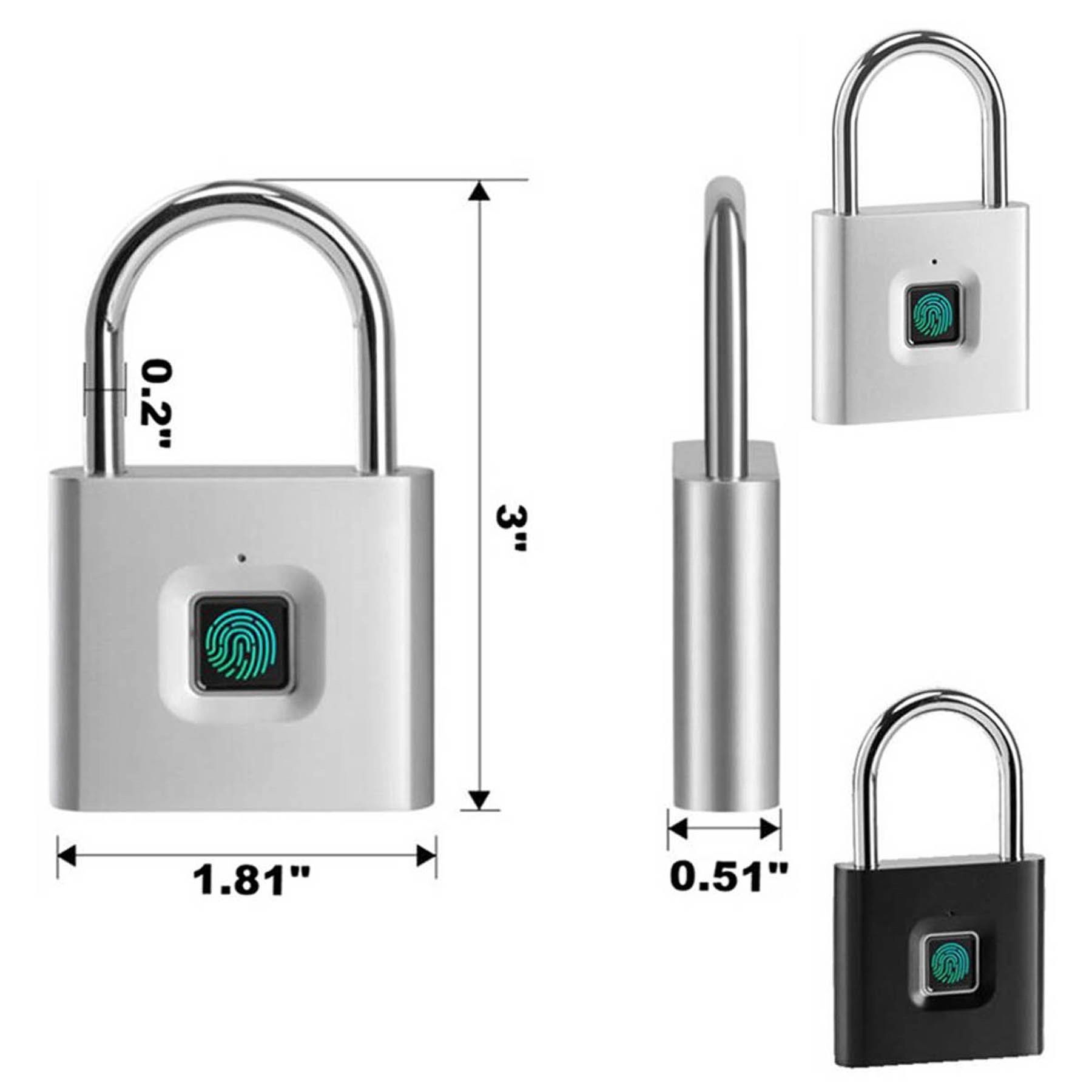 Smart Fingerprint Padlock 2