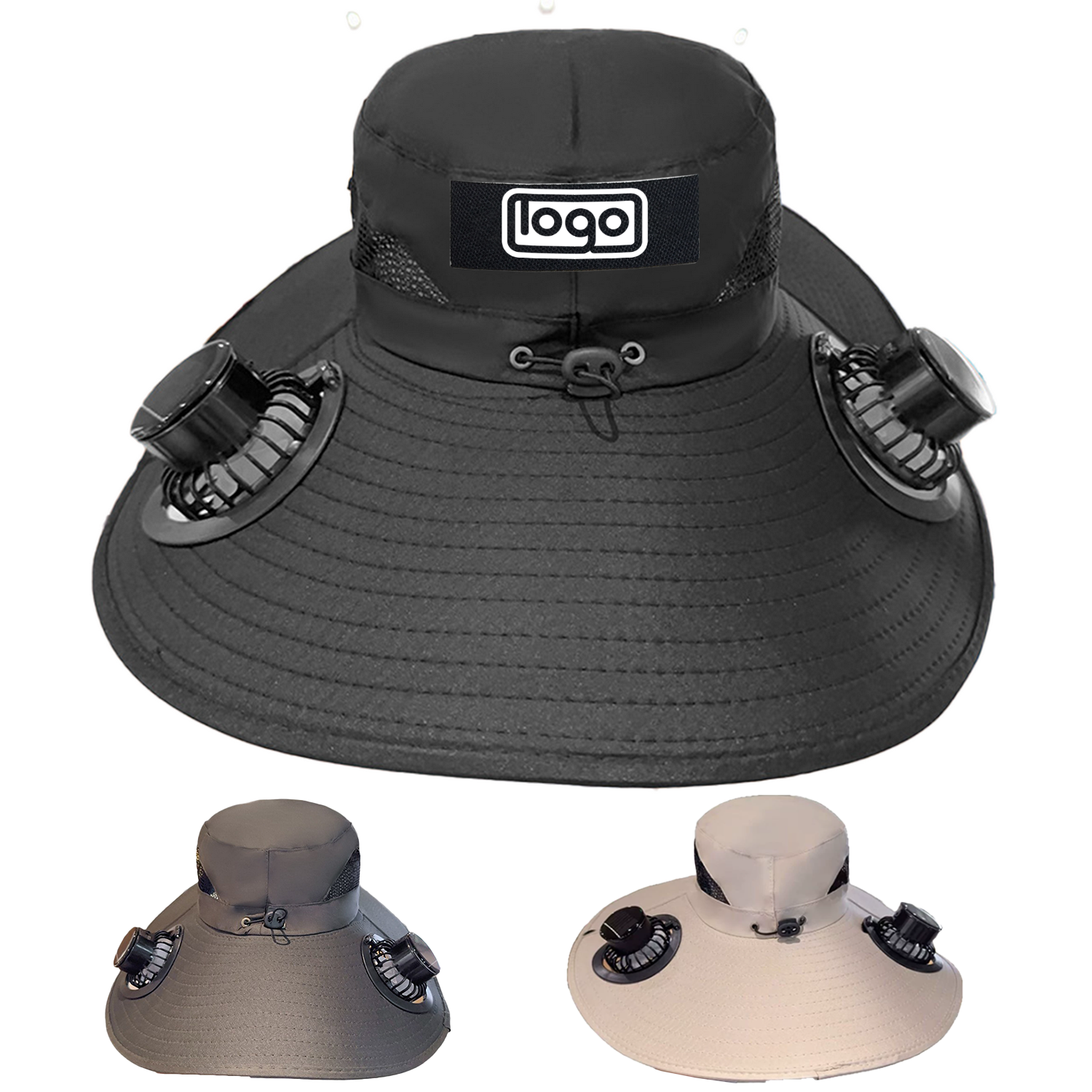 Solar Fan Summer Outdoor Hat 2