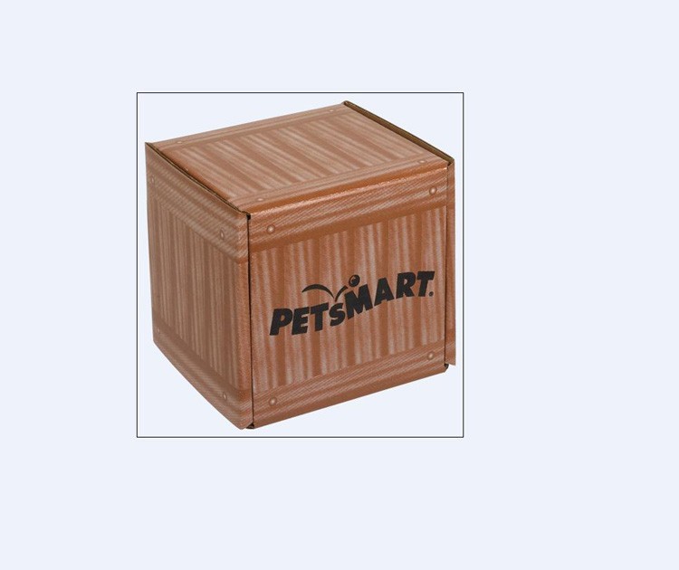 5" x 5" x 5" - B-Flute Outside Tuck Box 2