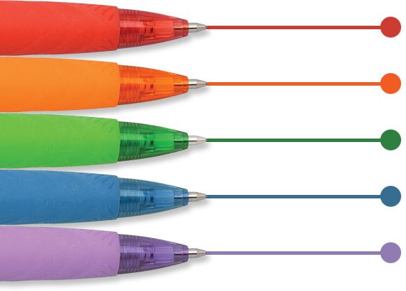 SUNJOY ACCENT COLORED INK PEN 17