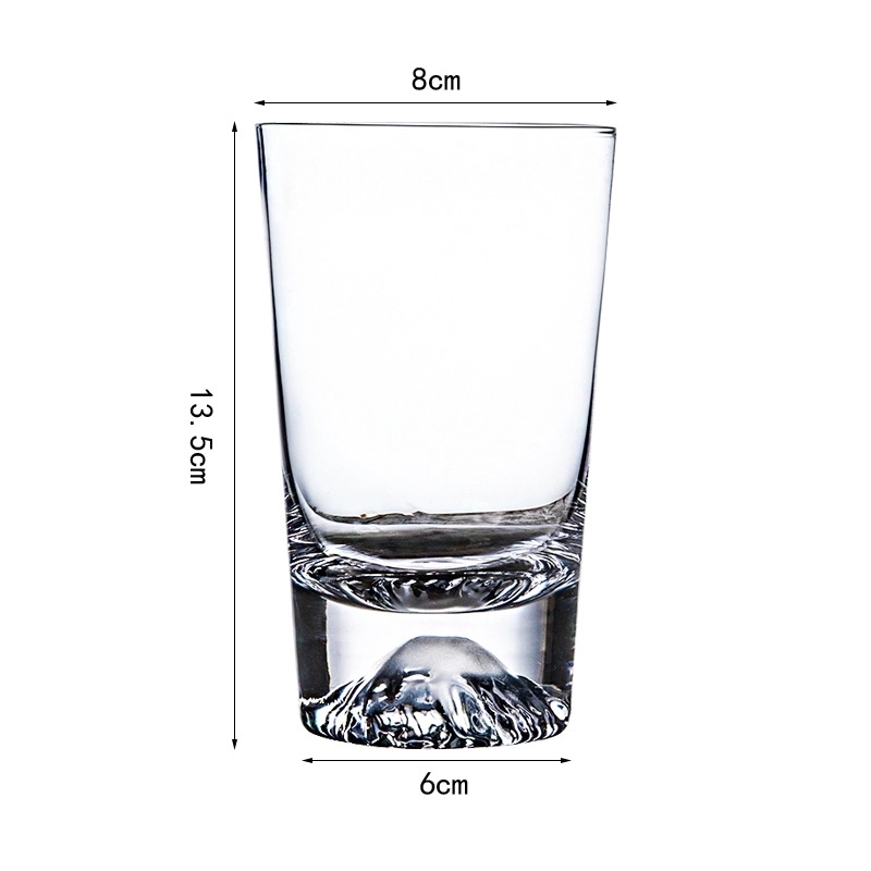 9.4/11 oz Glass Tea Coffee Mug & Office Drink Gift Cup 2