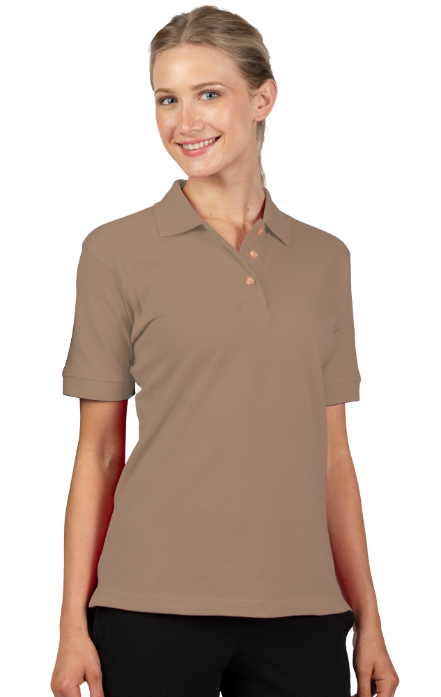 Ladies' 100% Cotton Pique Polo 42