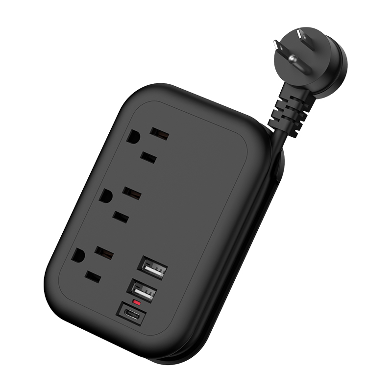 Tower Power Strip Flat Plug 2