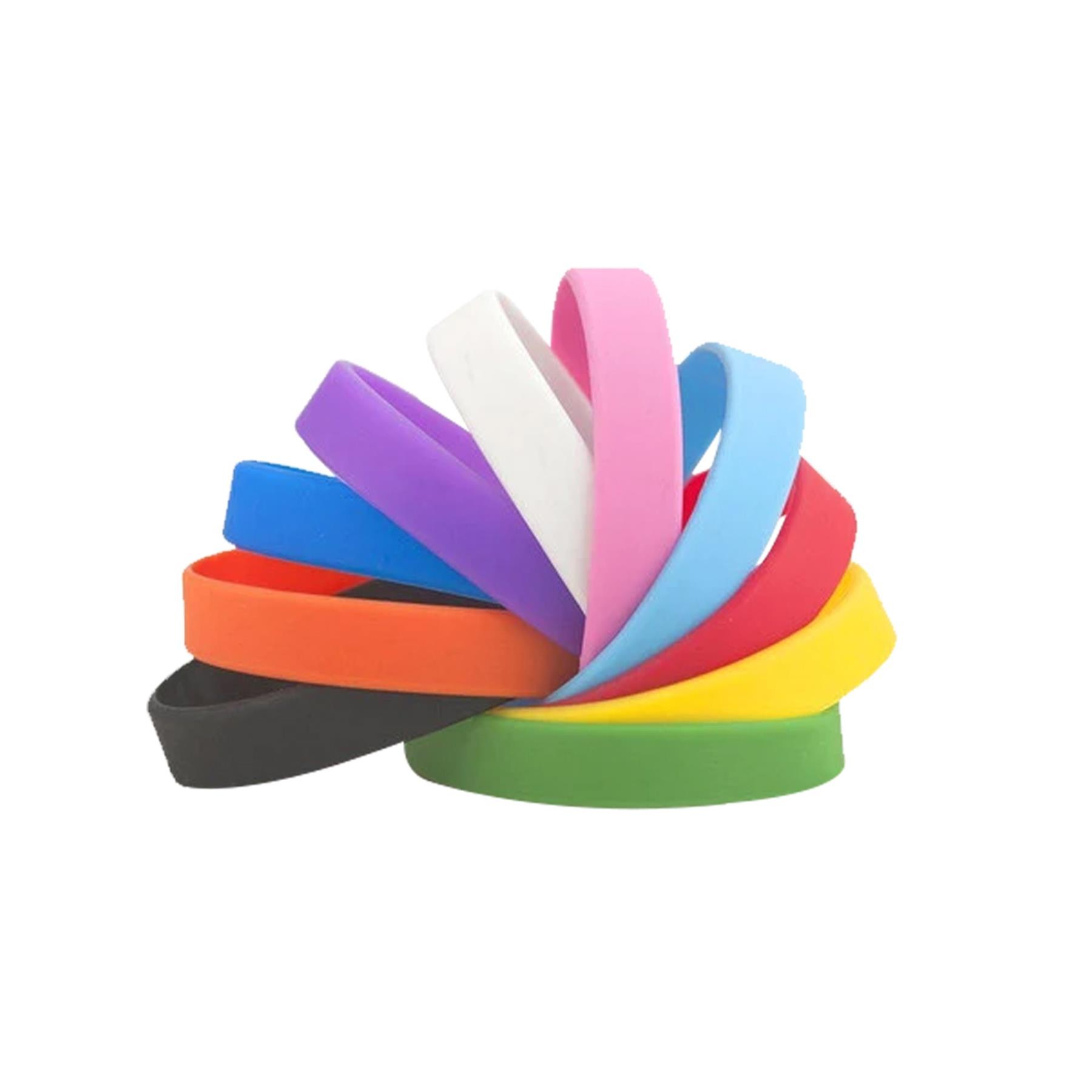 Custom Embossed Silicone Wristbands 4