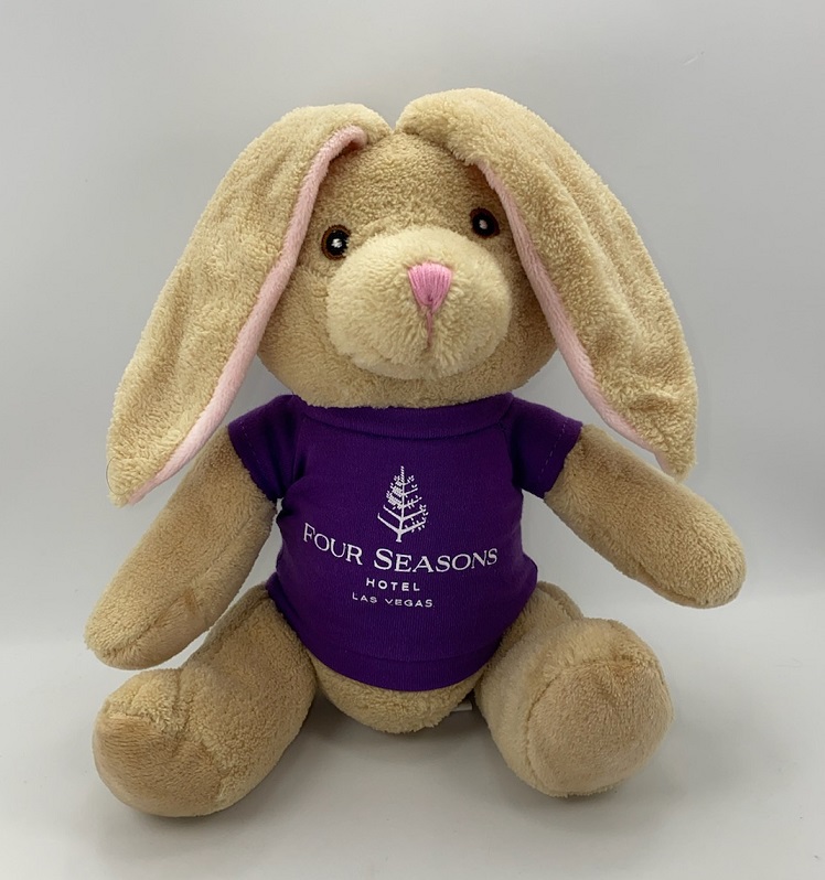 10" Extra Soft Furry Friend- Latte Bunny rabbit 2