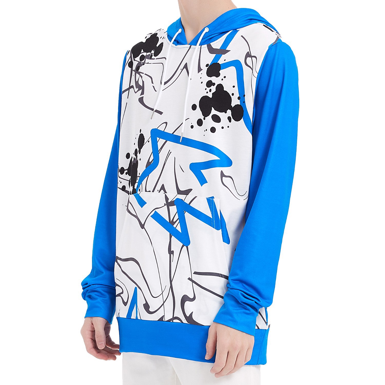 250G Fleece Men's Pullover Hoodies w/ 2 Pockets, Creaseproof 5