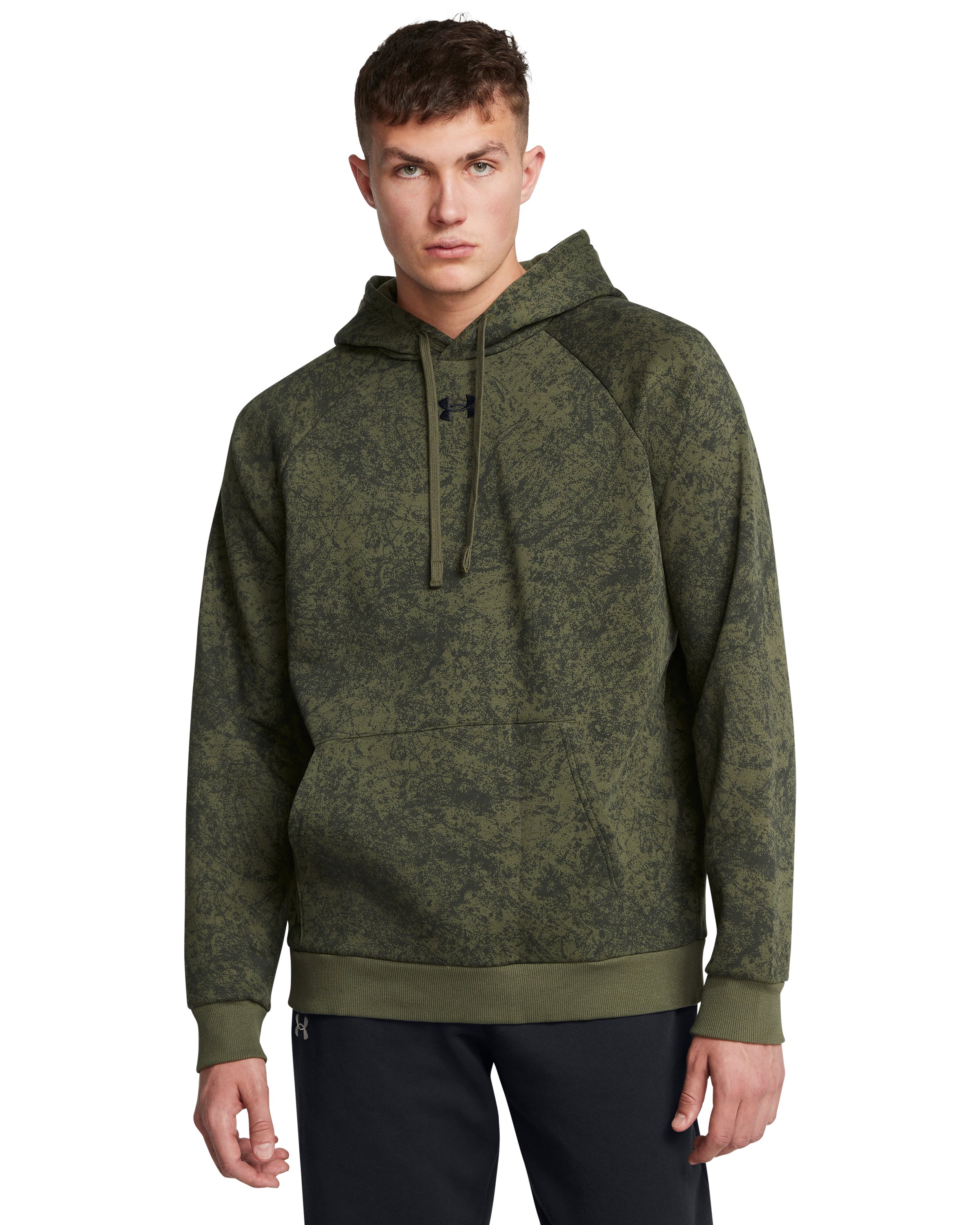 UA Rival Fleece Camo Printed Men's Hoodie 4