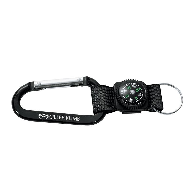 Busbee Carabiner with Compass 10