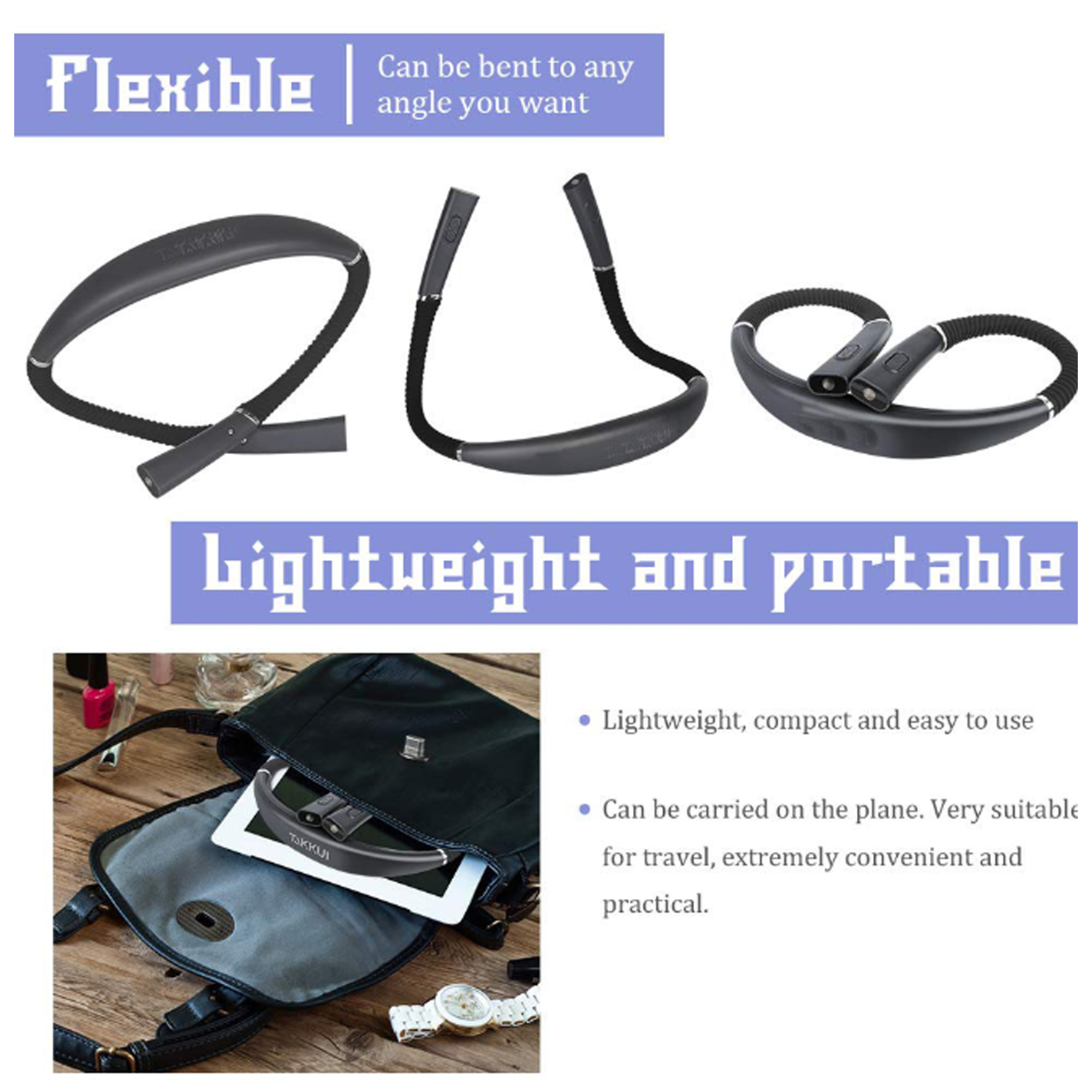 Hands-Free LED Book Light 3