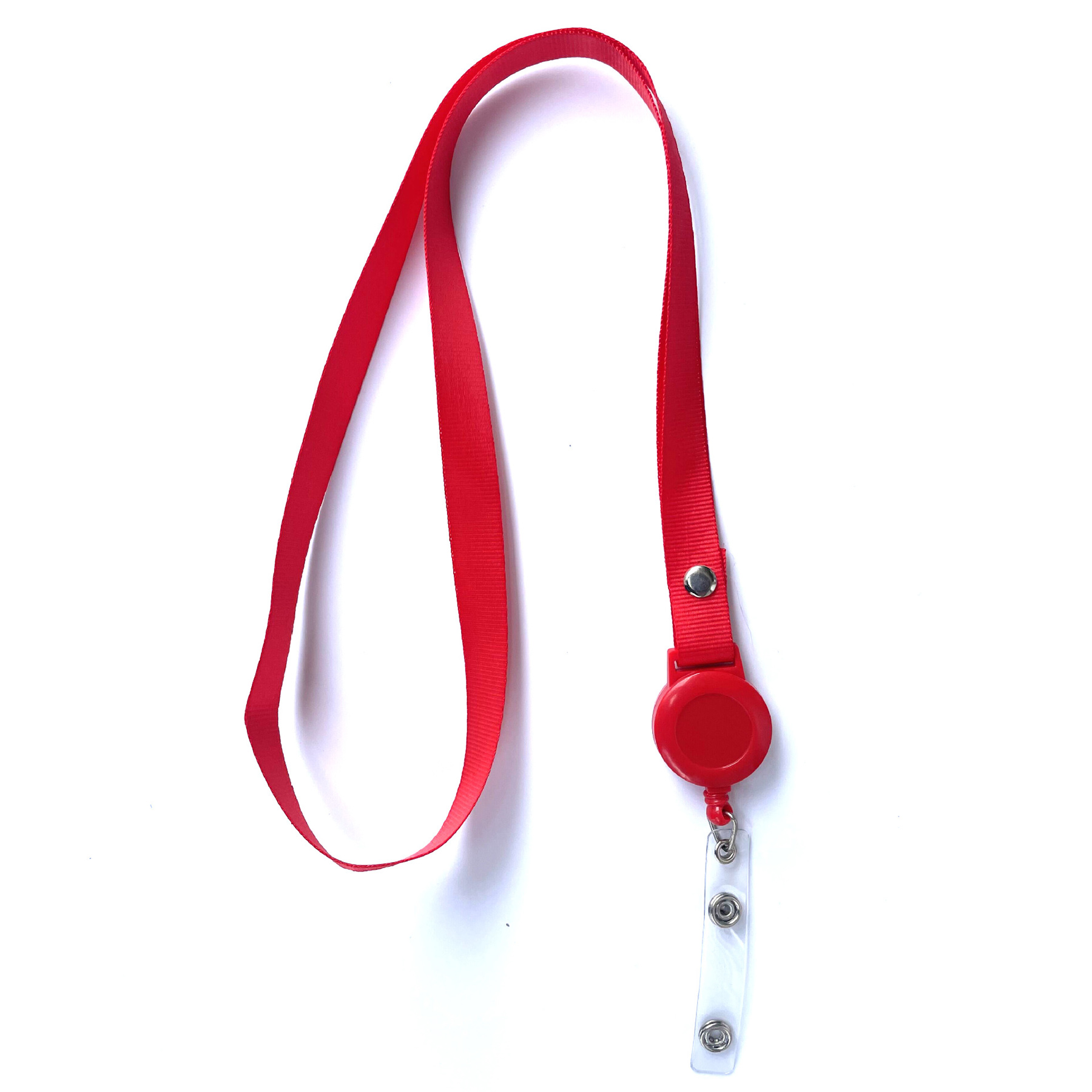 Color Lanyard with Clamshell and Bulldog Clip 3
