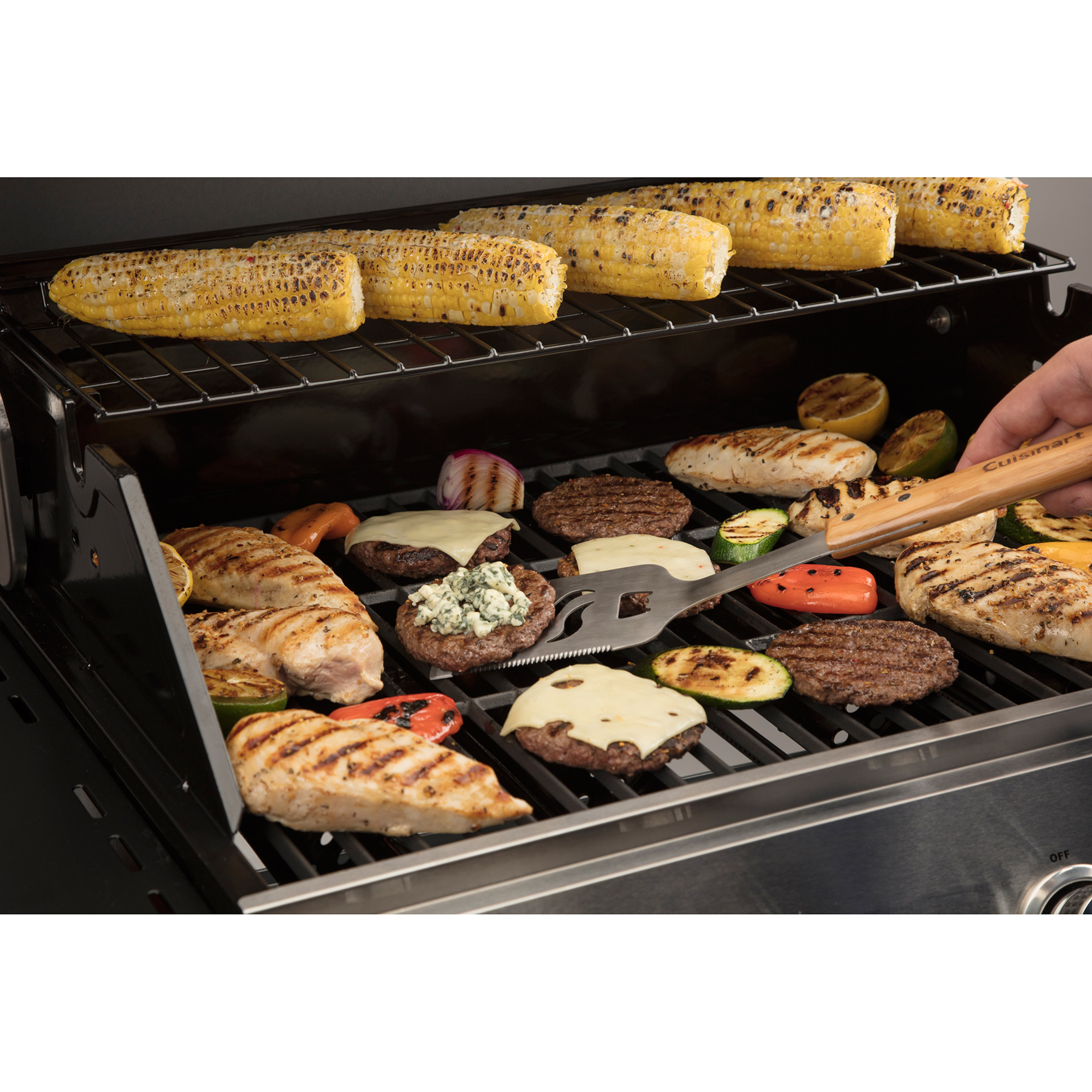 Cuisinart Outdoors® Bamboo 13 PC Grill Tool Set 9