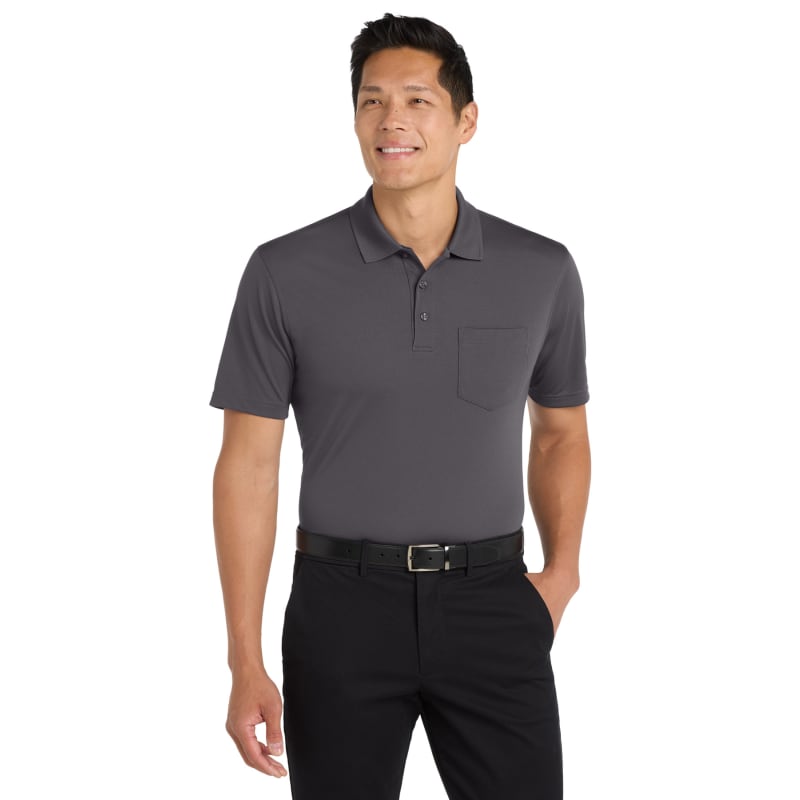 Port Authority Dry Zone UV Micro-Mesh Pocket Polo. 27