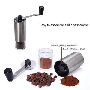 Portable Stainless Steel Coffee Bean Grinder 5