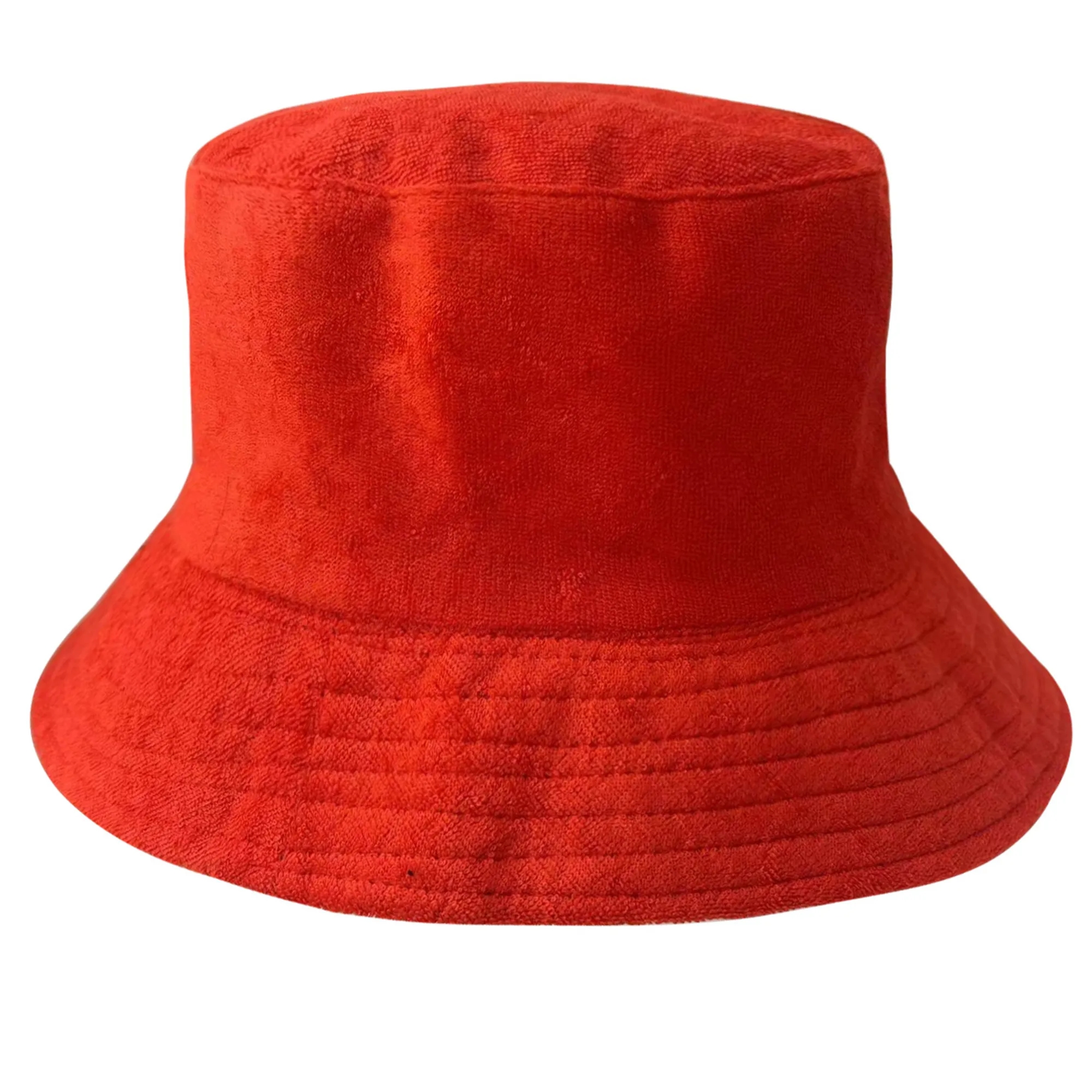 Adjustable Terry Cloth Bucket Hat 3
