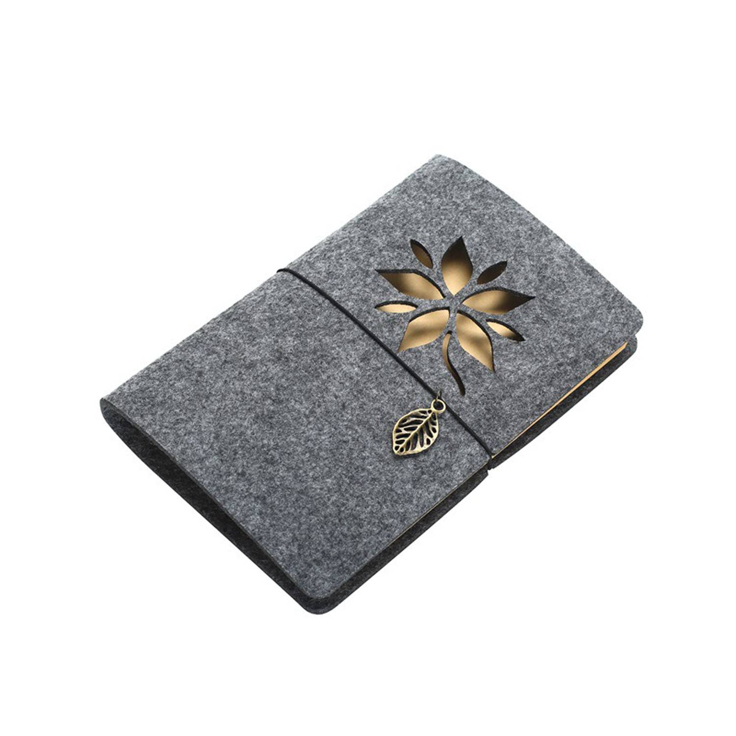 A5 Notebook W/ Flower Ring Binder 5