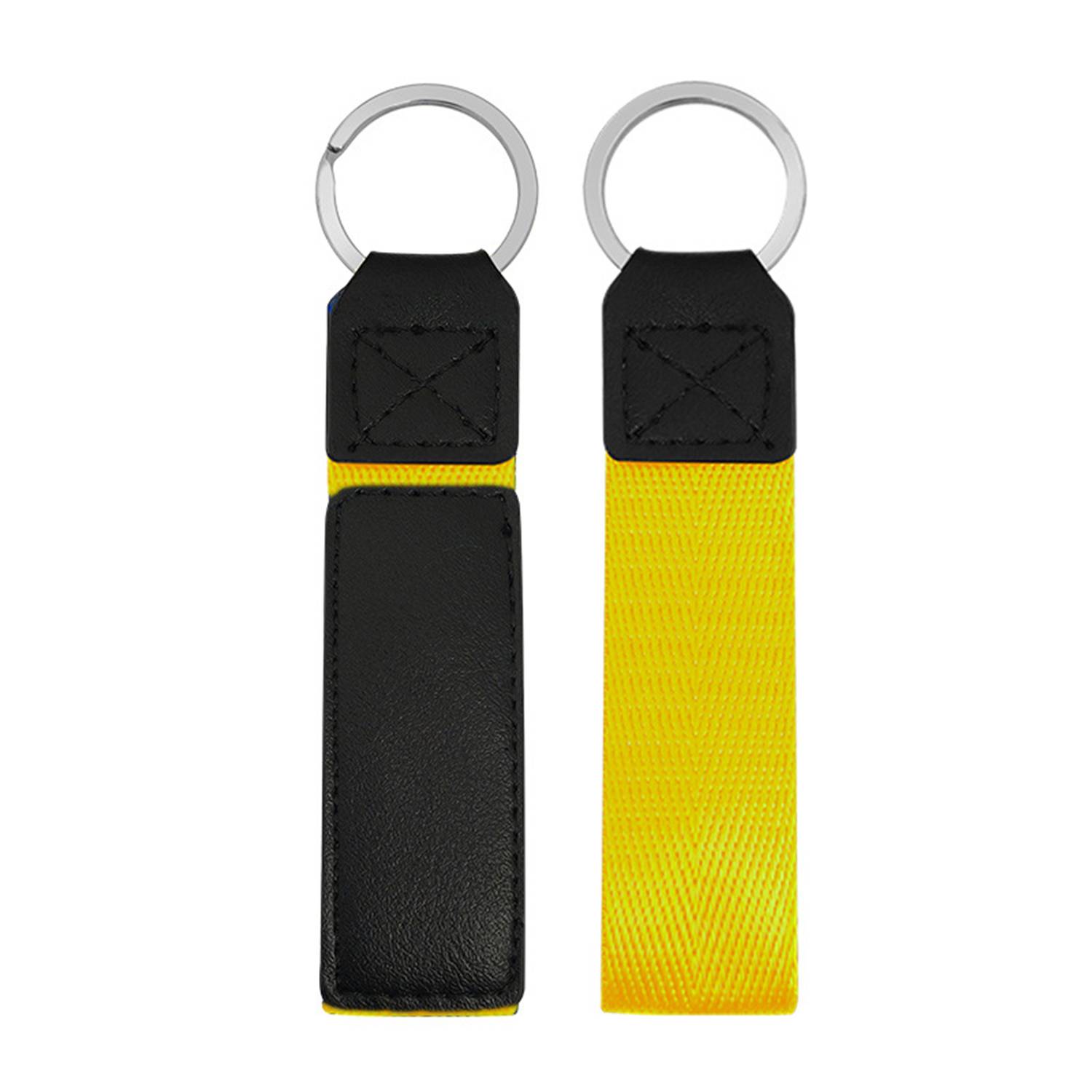 PU Leather Metal Keychain 5