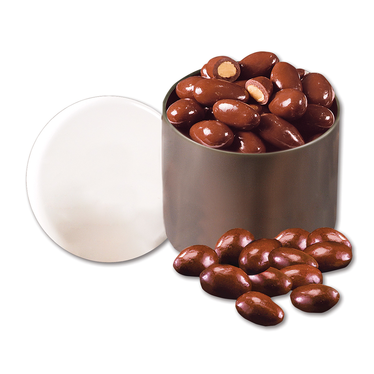 SALE - Chocolate Covered Almonds in Designer Tin 2