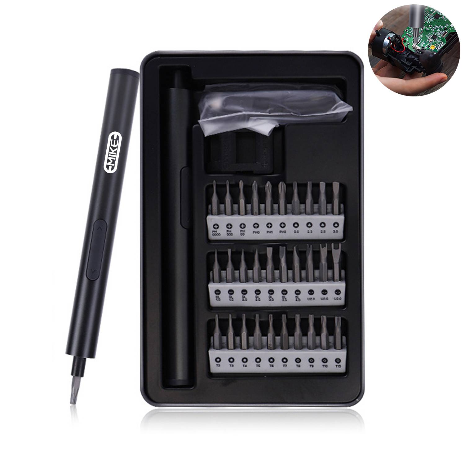 Rechargeable Electric Mini Screwdriver Set 2