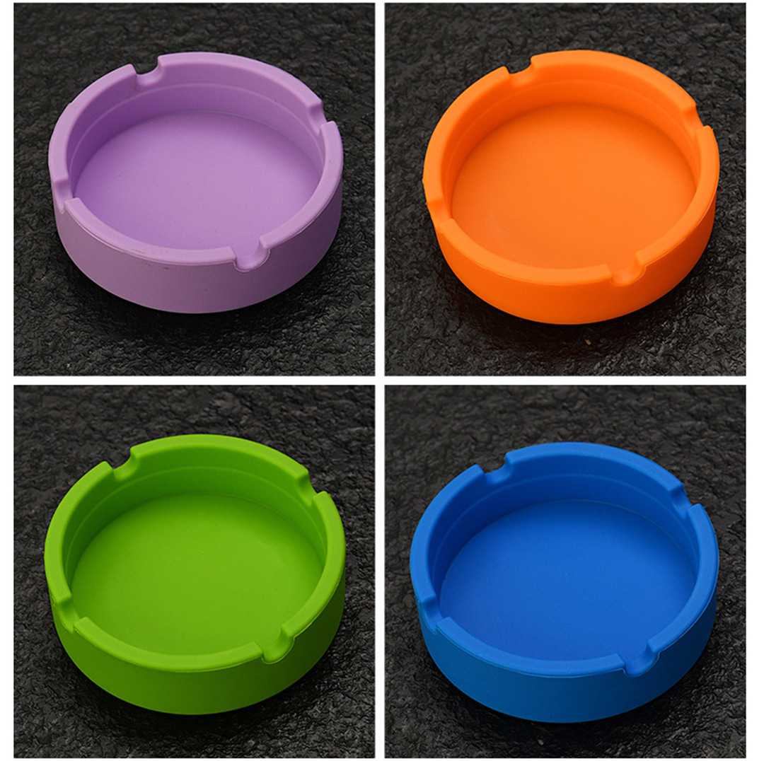Silicone Round Ashtray 3