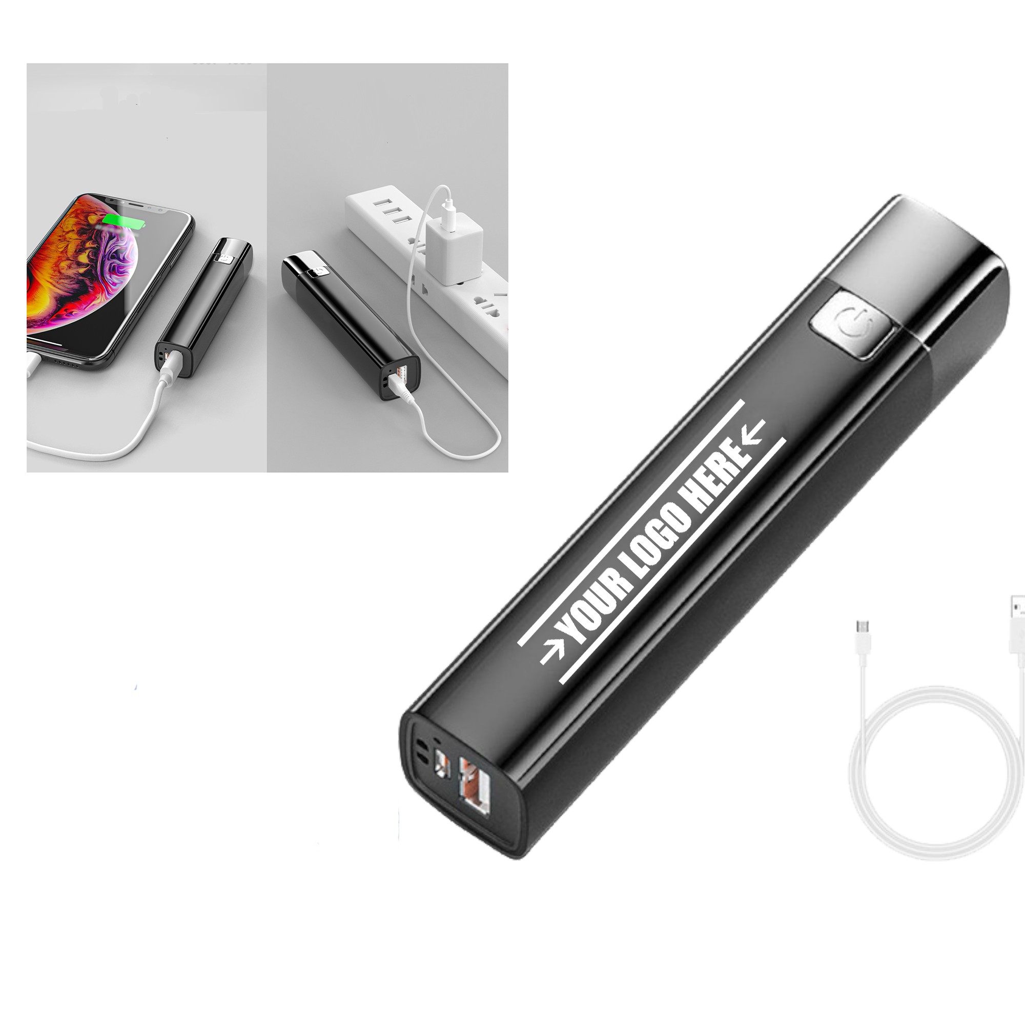 Mini Flashlight with Phone Charging Function 2