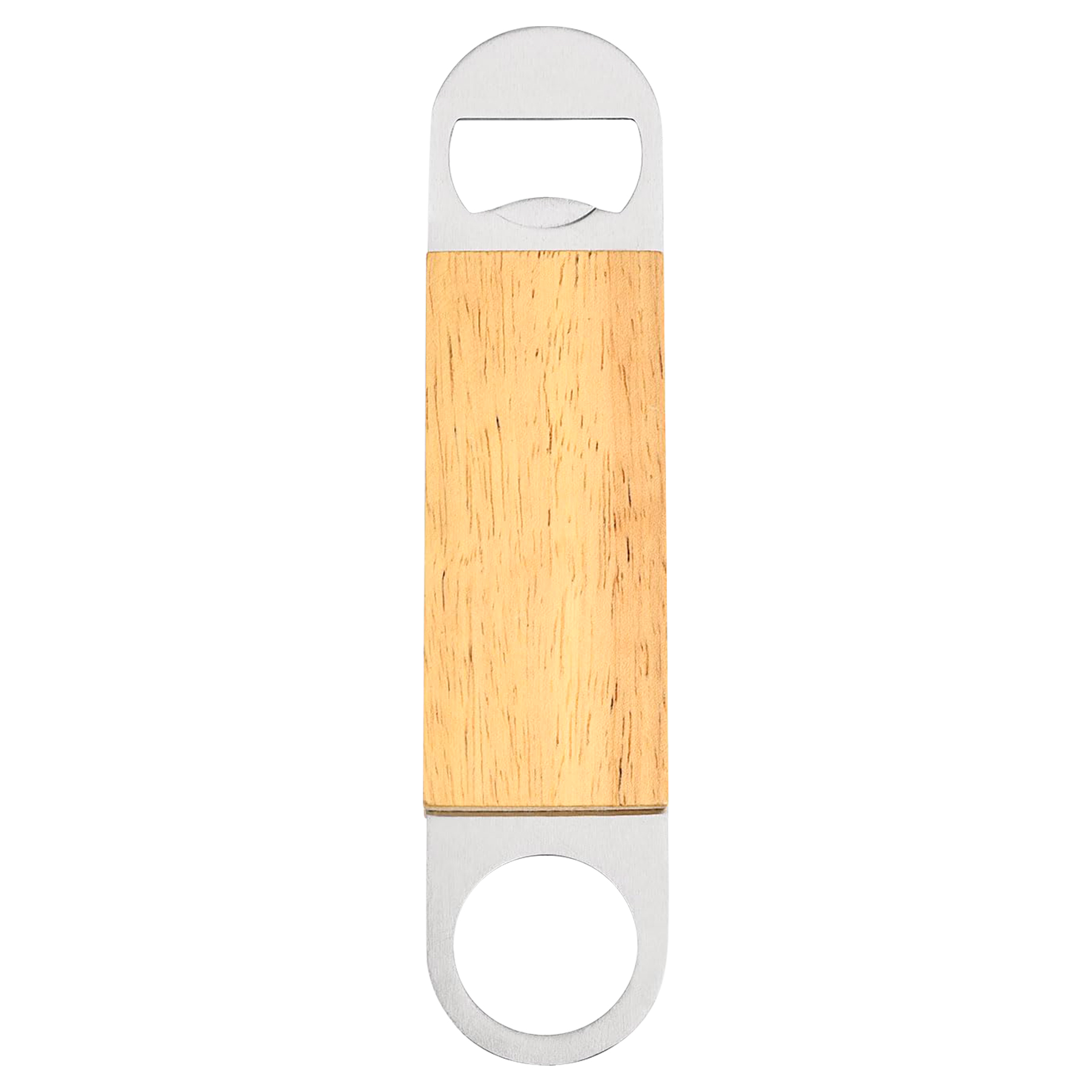 420 Stainless Steel Wooden Handle Bottle Opener 5