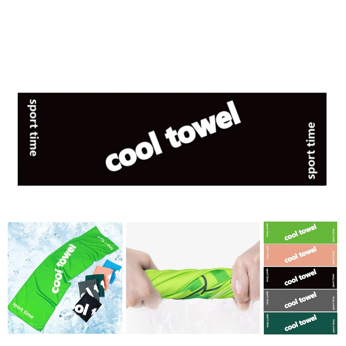 Polyester Breathable Sports Cooling Towel 1