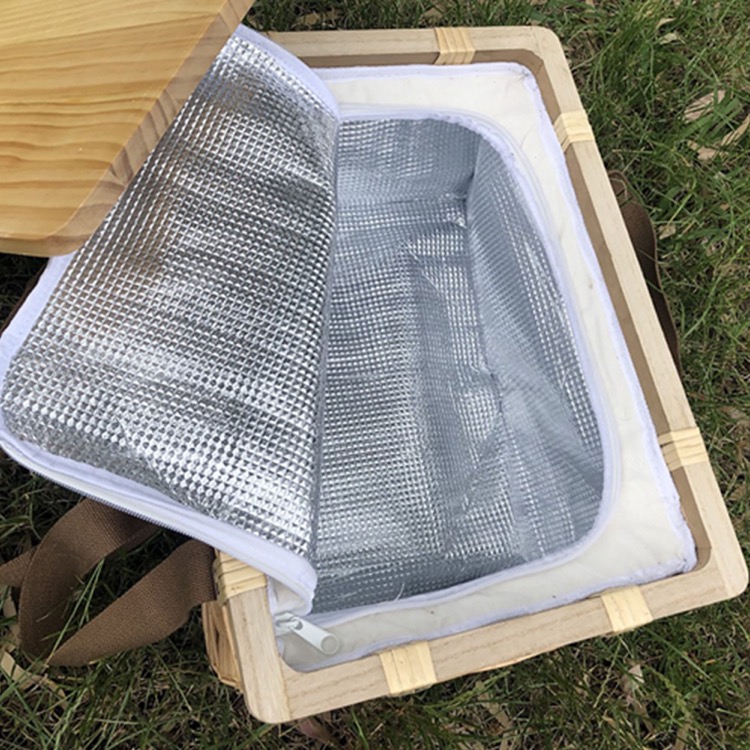 Gold Coast Wicker Picnic Cooler Basketsquare) 10