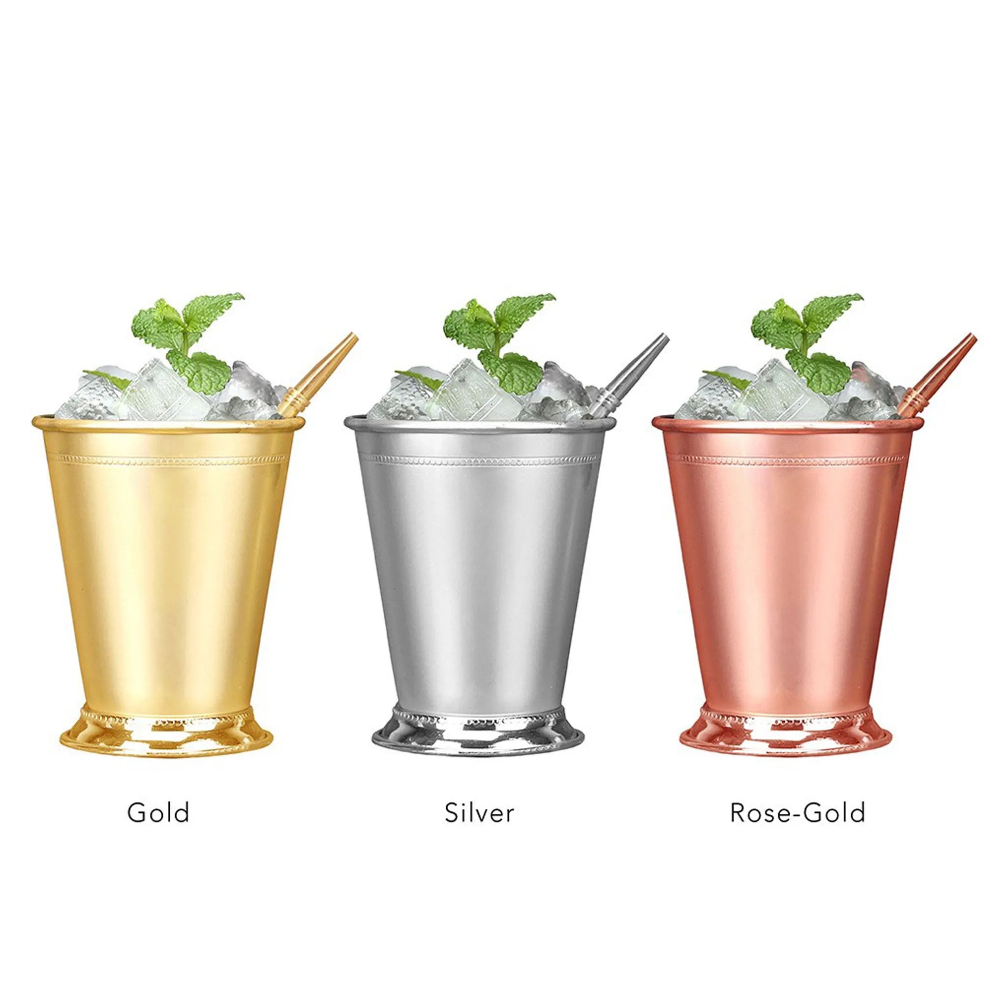 14oz Stainless Steel Julep Cup 3