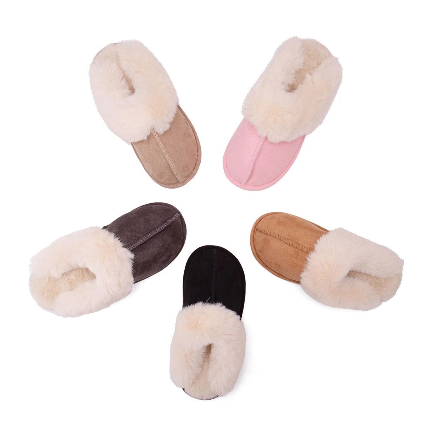 Fluffy Fleece Slipper Non-Slip For Indoor/Outdoor 3