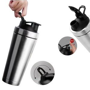 1000ml Stainless Steel Bottle With Double Wall Insulation And Cup Lid 17
