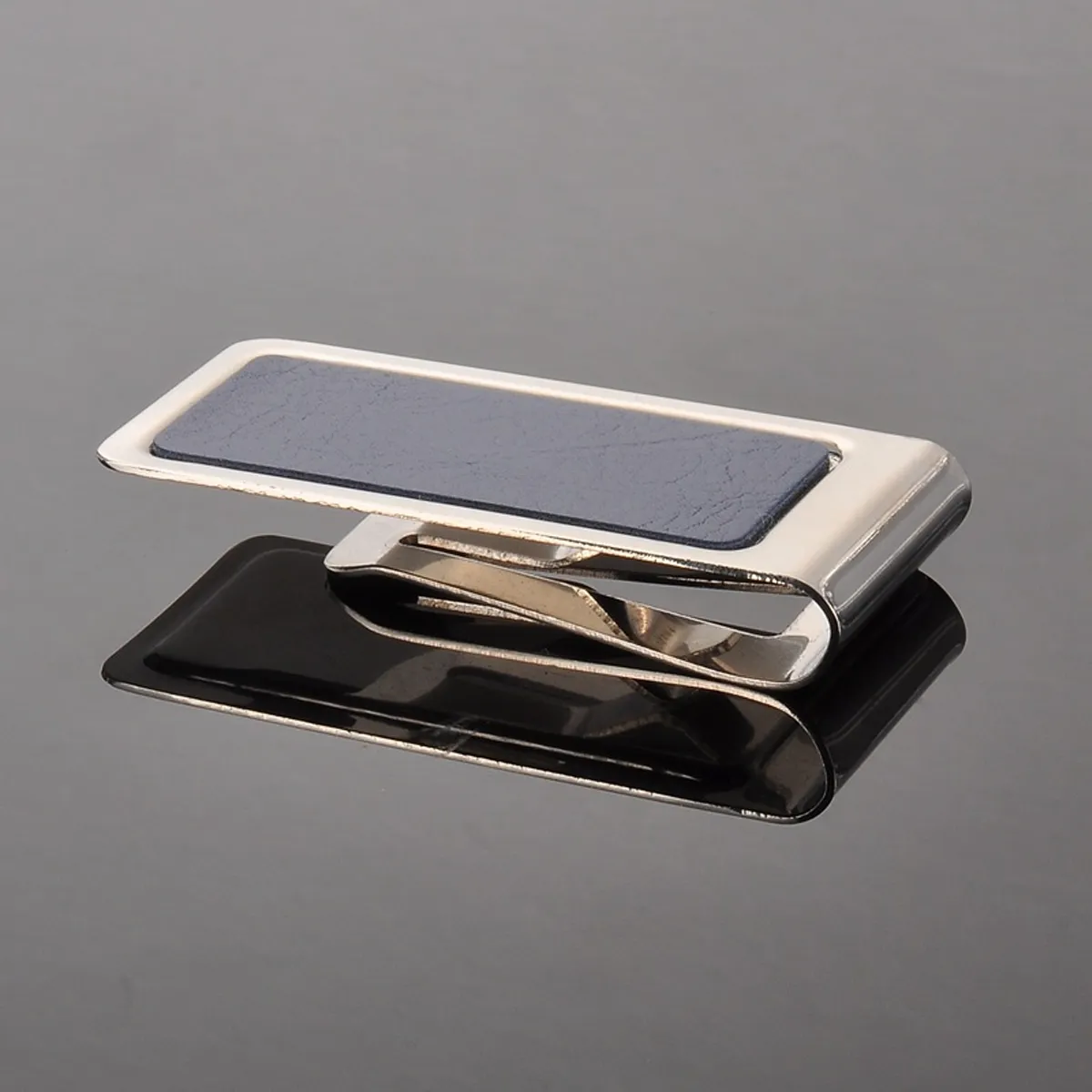 Durable Slim Stainless Steel Men's Money Clip Wallet Holder 5
