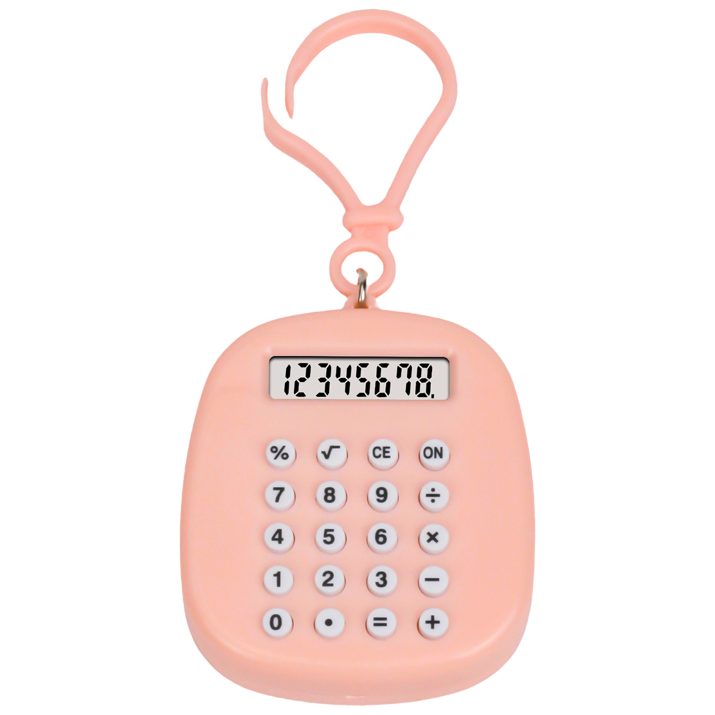 Plastic Mini Cute Calculator Keychain 6