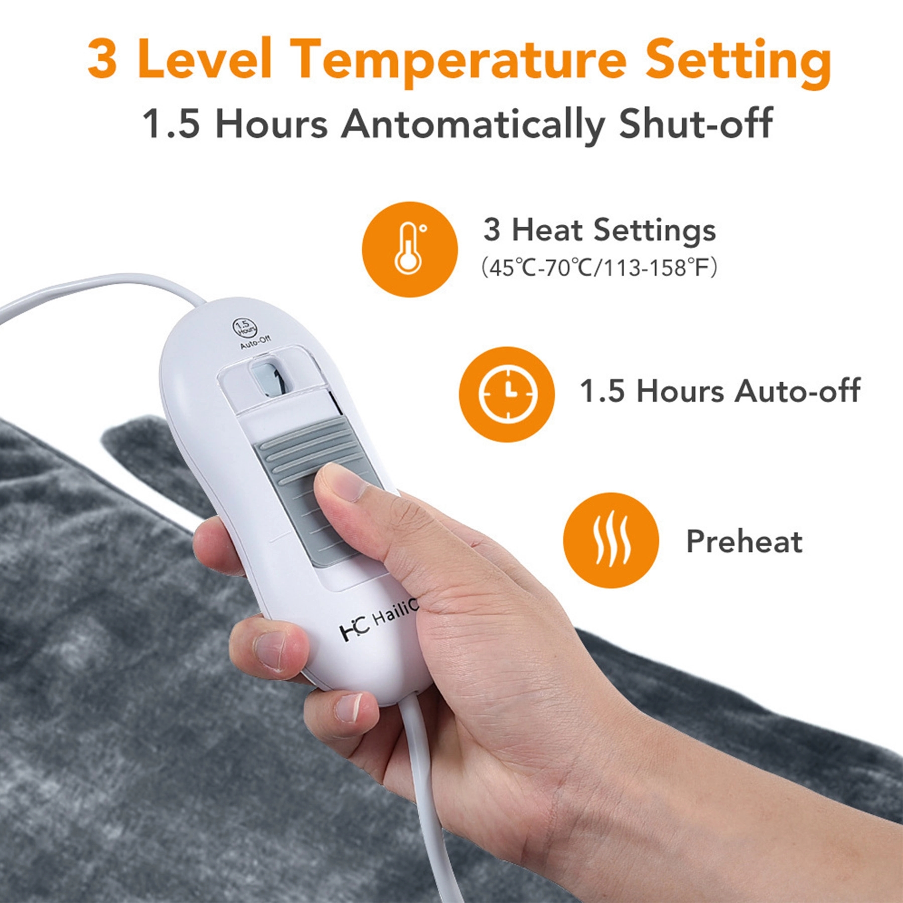 Extremely Soft and Comfortable Electric Blanket 2