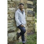 Roots73 CANMORE Eco Quarter Zip Hoody - Unisex, custom hoodie or sweatshirt with logo imprint 147