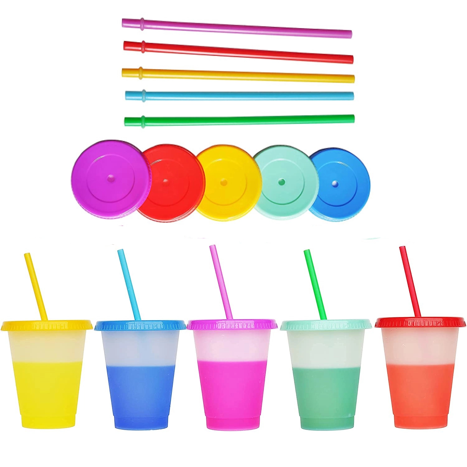Plastic Stadium Cups 16 oz 4