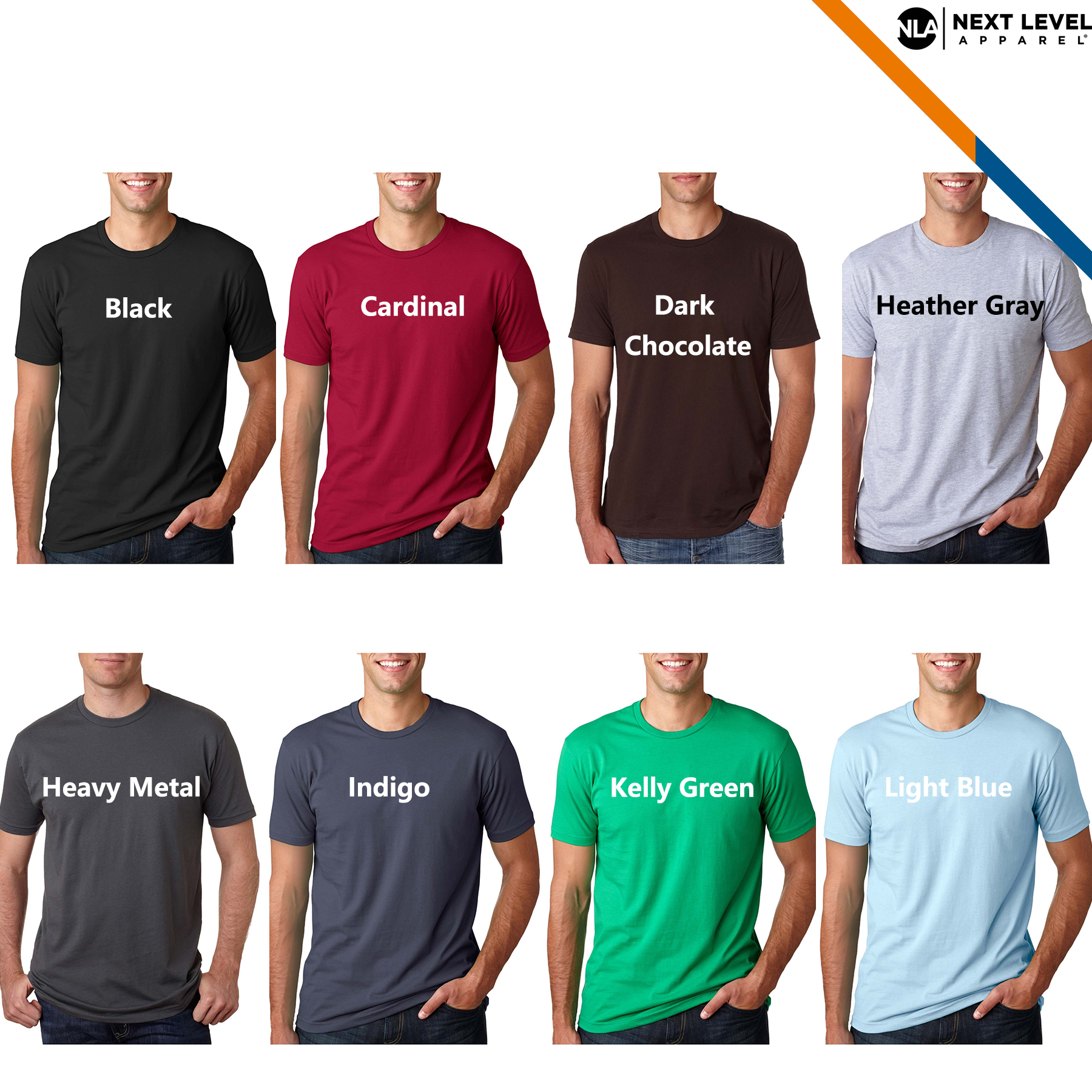 Next Level® 4.3 oz 100% Combed Cotton Jersey T-shirts 5