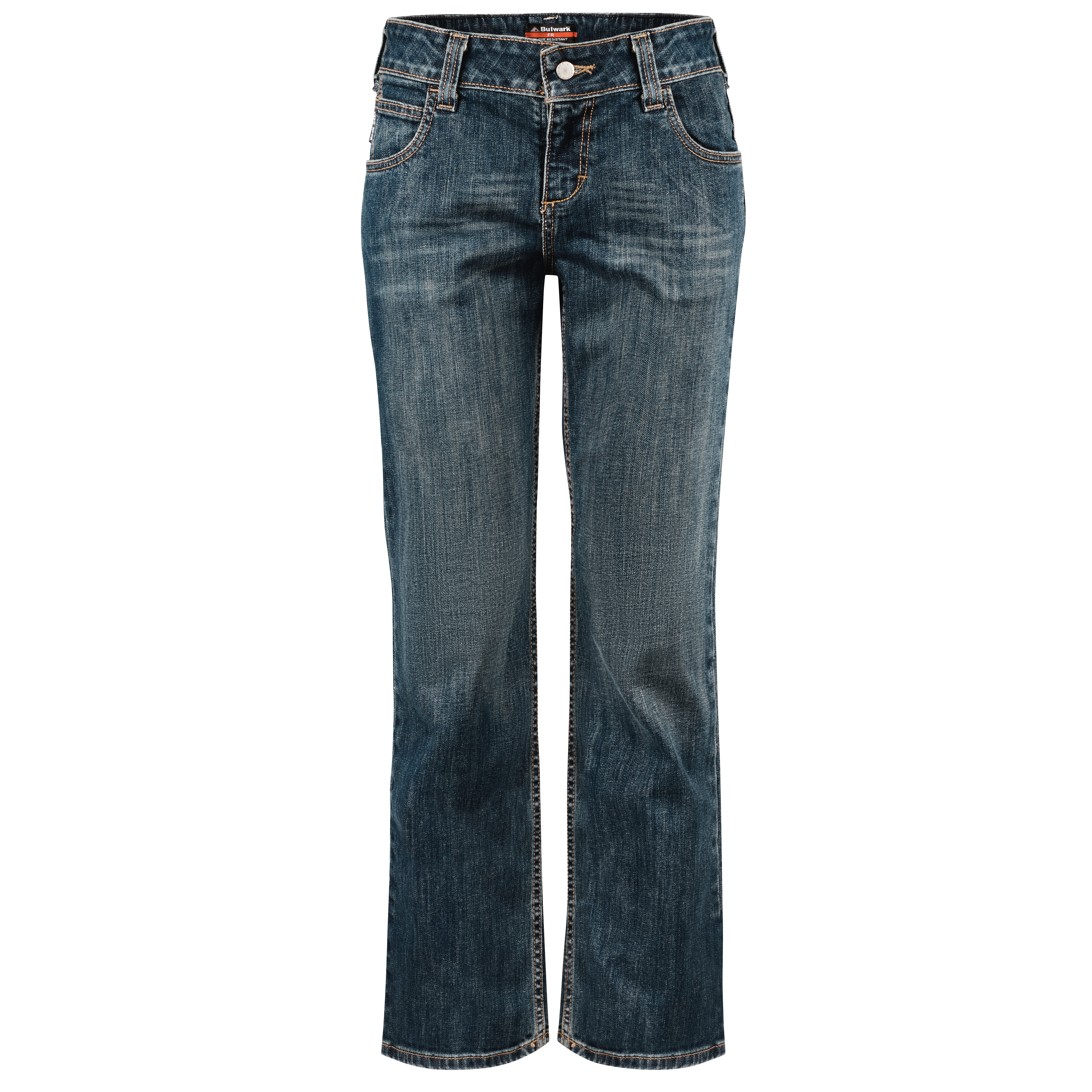 Bulwark® Women's Straight Fit Jean with Stretch 2