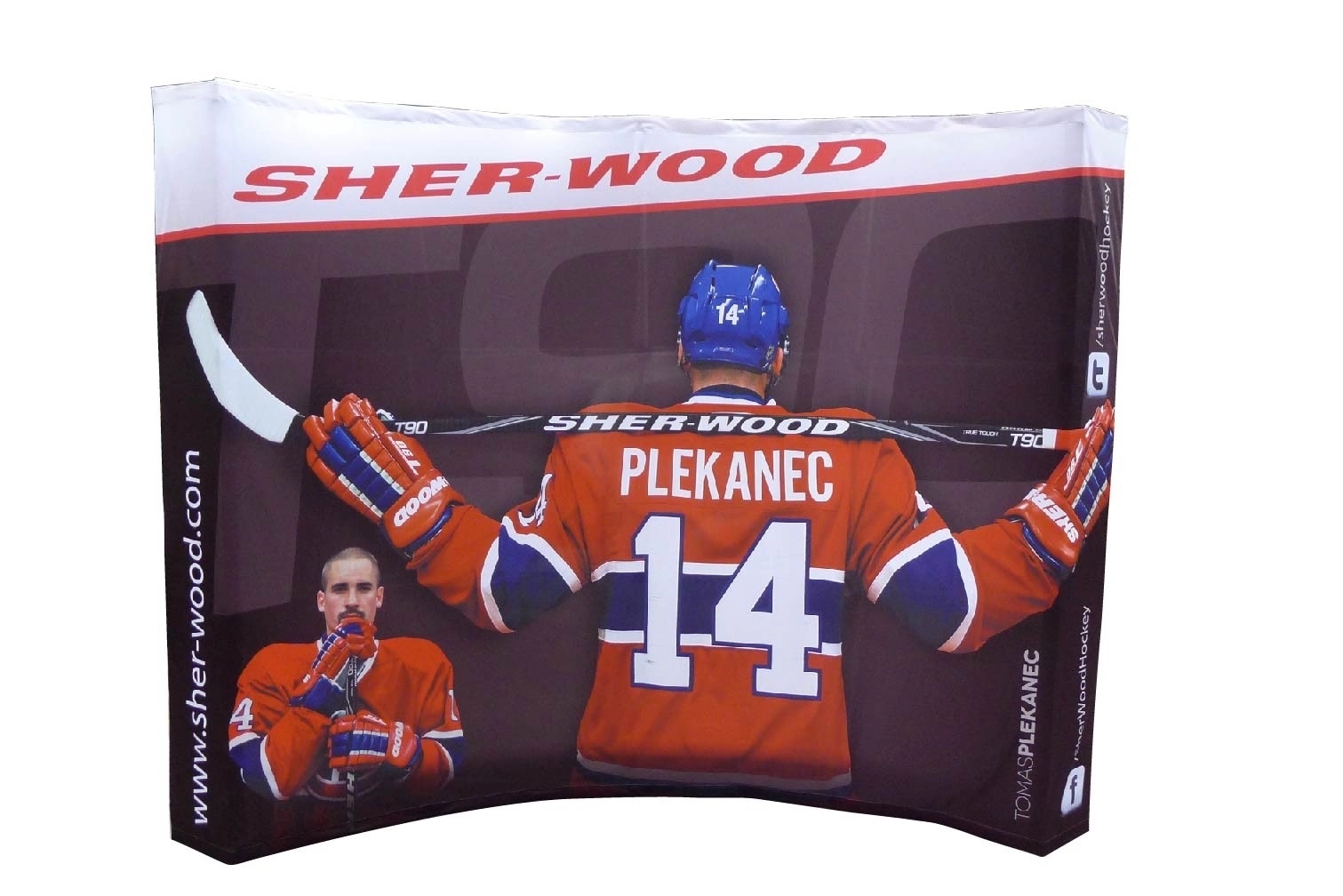 Large Curved HassleFree(TM) Backdrop Display 2