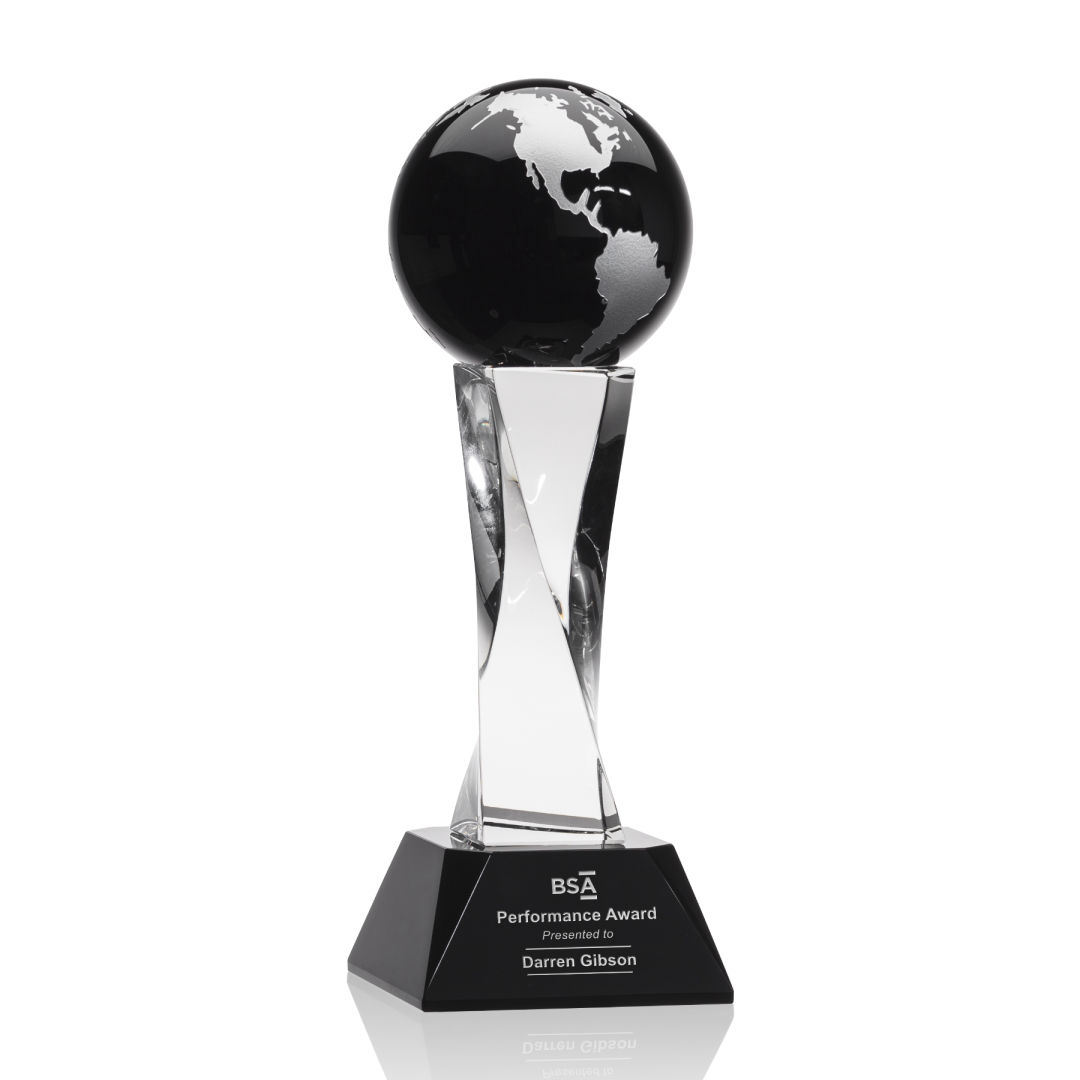 Langport Globe Award - Black 3