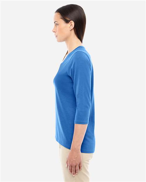 Women's Perfect Fit™ Bracelet-Length V-Neck Top - DP184W 45