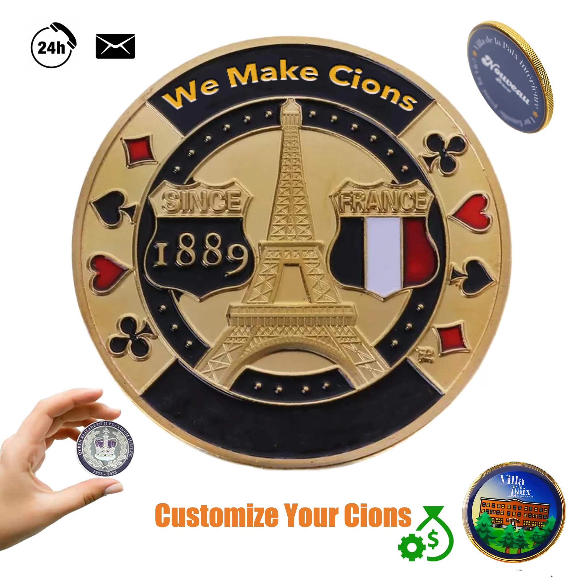 MOQ50 Anniversary Commemorative Coin 3