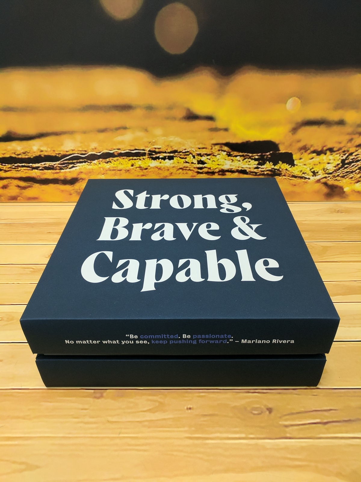 Custom Printed Full Color 2-Piece Soft Touch Luxury Gift Box - 8.5x8.5x4 7