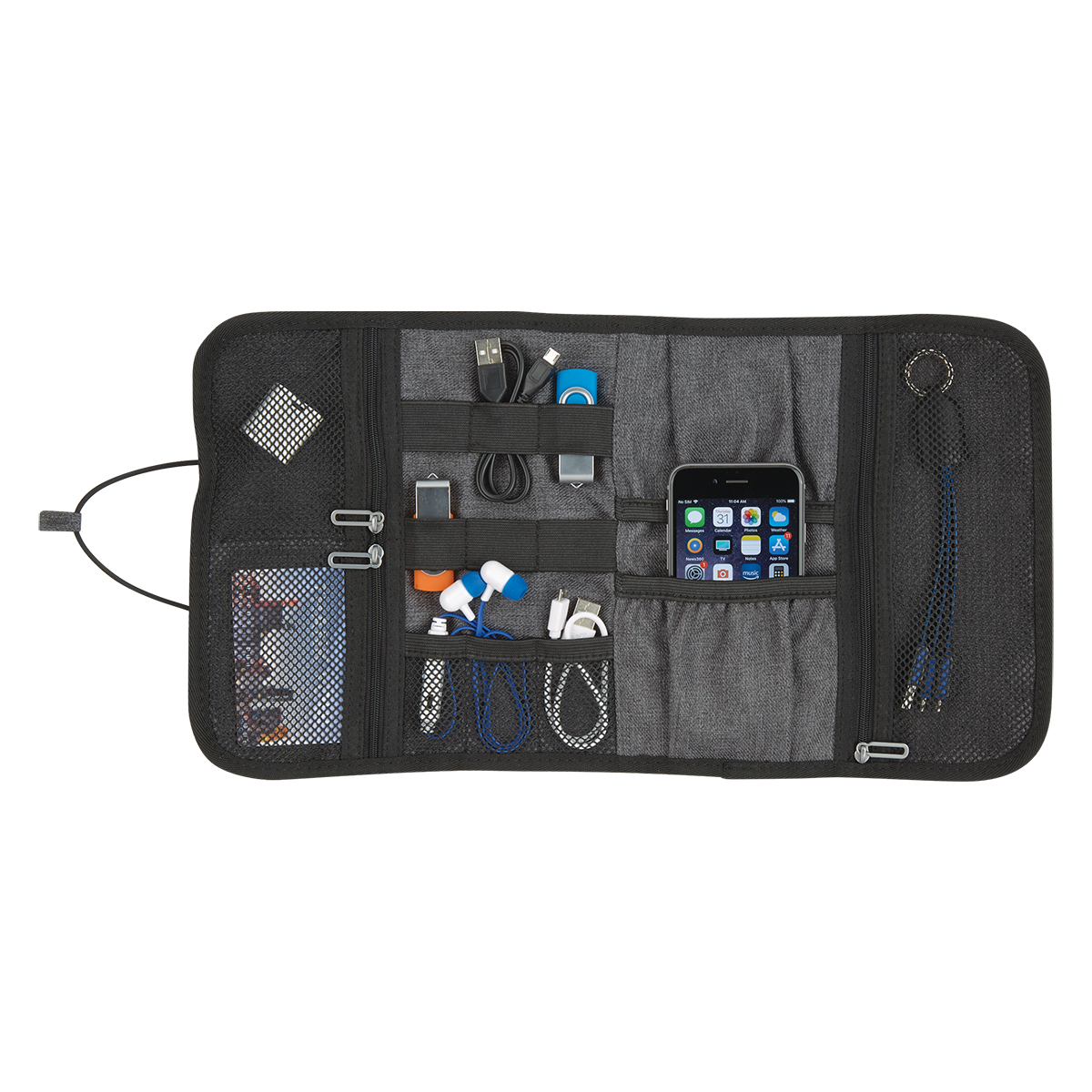 BrandCharger® Phantom Travel & Tech Organizer 7