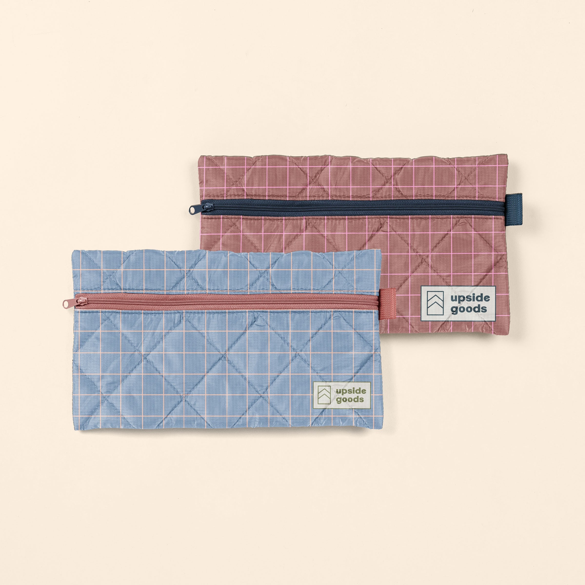 ZIP FRONT POUCHES - PUFF PUFF - LARGE