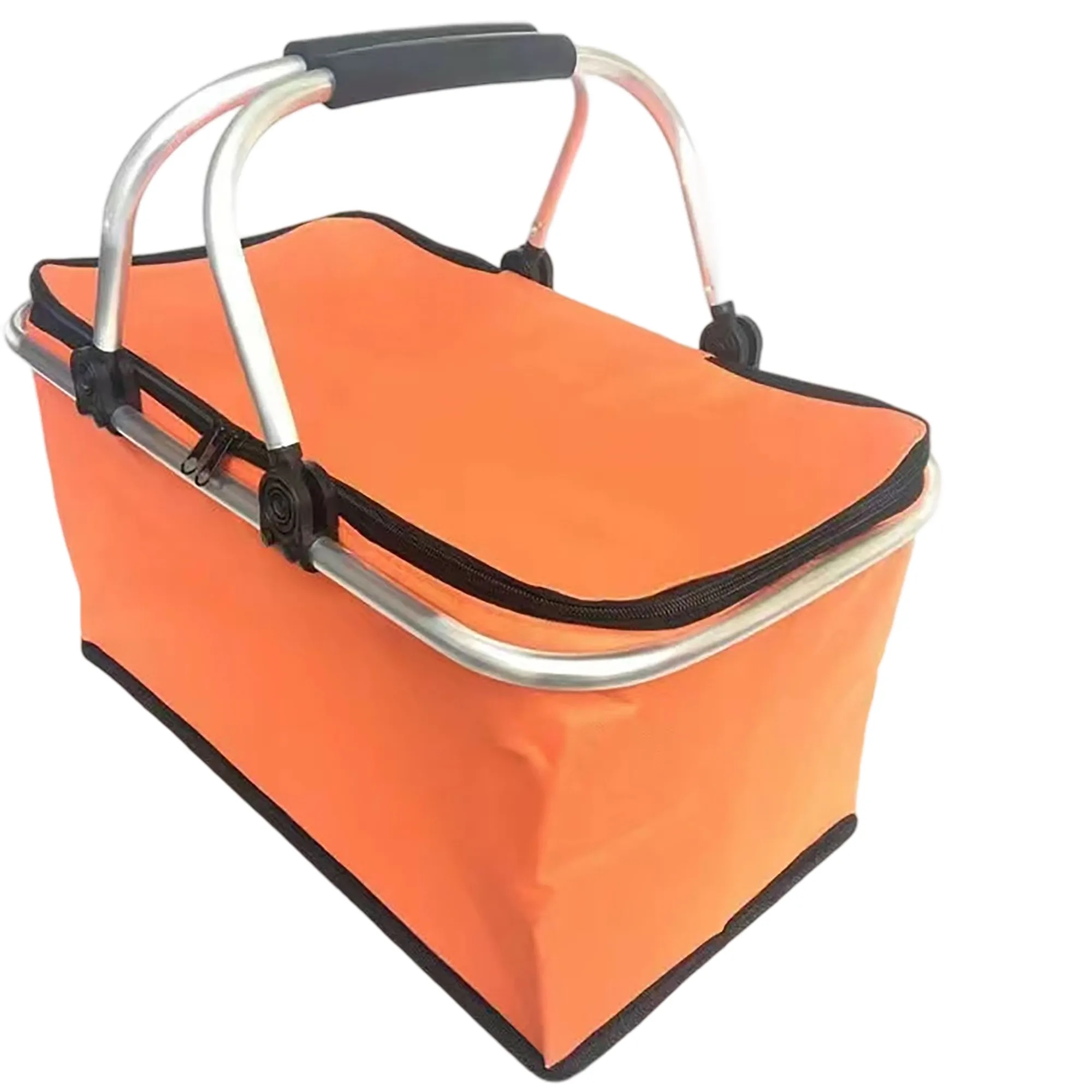 Insulated Picnic Basket with Aluminum Frame 7