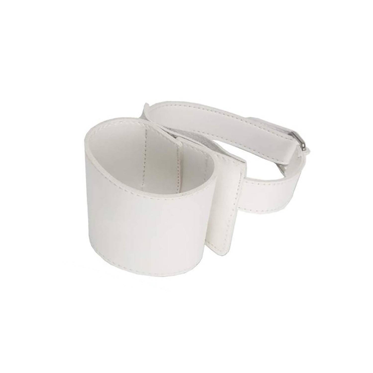 Adjustable PU Leather Travel Luggage Cup Holder w/ Tag 3